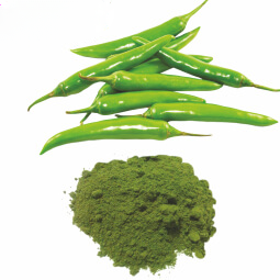 Green chilli powder