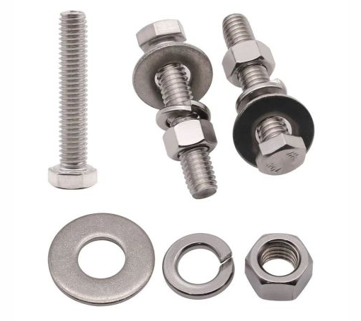 S.S. Nut, Bolt & Washer