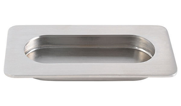 102 x 50 mm Oval Flush Pull