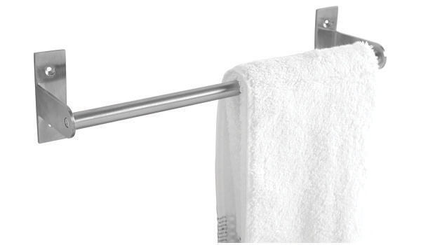 25 X 3 Mm Single Towel Rail