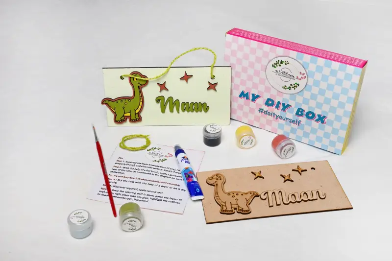 Dino mini <br> name plate
