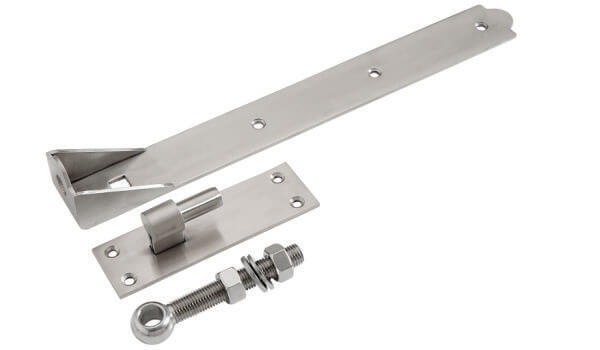 NO 112-S SS Adjustable Bands & Hooks On Plates