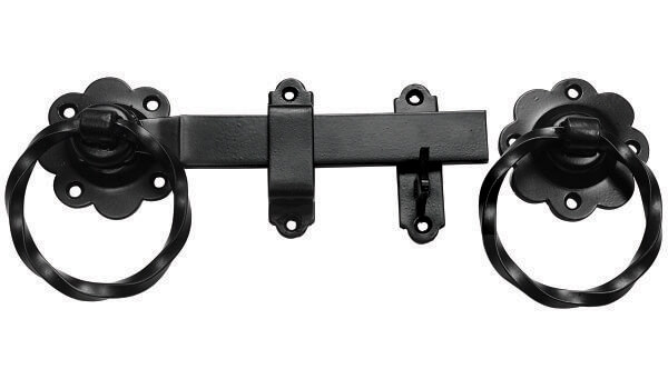 No 1137 Twisted Ring Handle Gate Latch