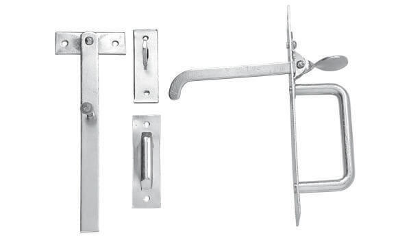 No 20 - 2L - Light Suffolk Gate Latch With Long Lever