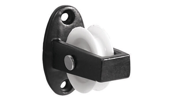 No 268 - Upright Cast Pulley With Nylon Wheel