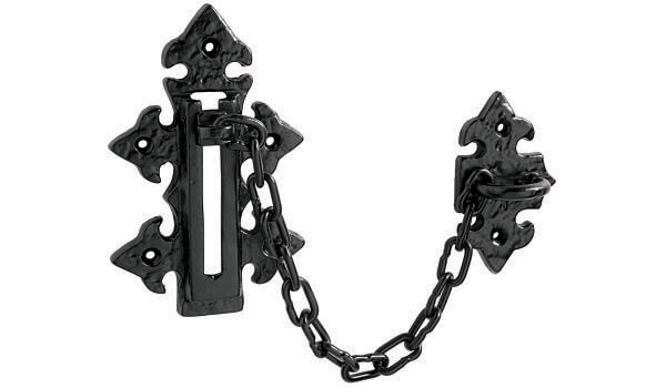 No 727 Black Antique Door Chain