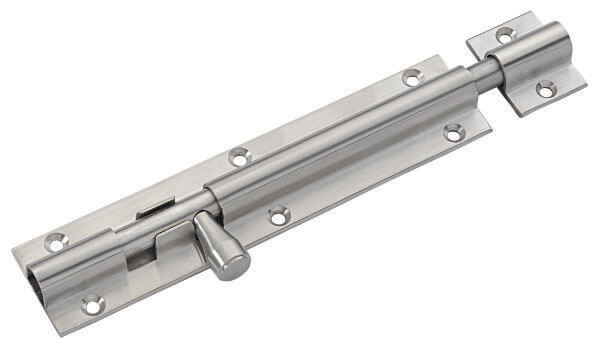 Stainless Steel Round Shaped Jointless One Piece Heavy Tower Bolt