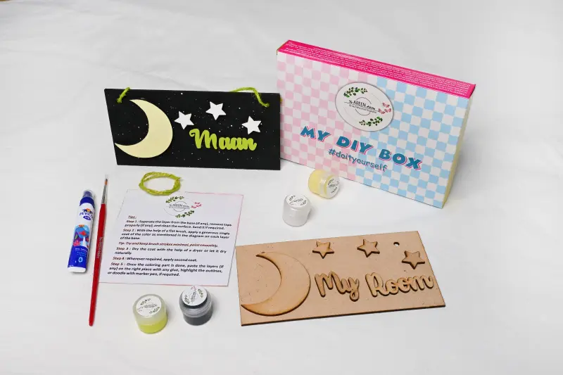Moon star mini <br> name plate