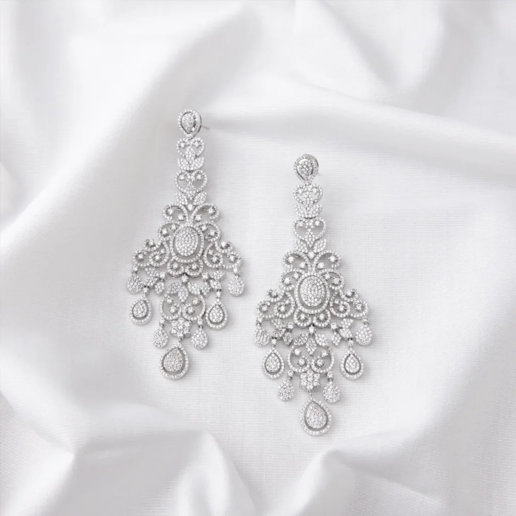 Silver Chandeliers